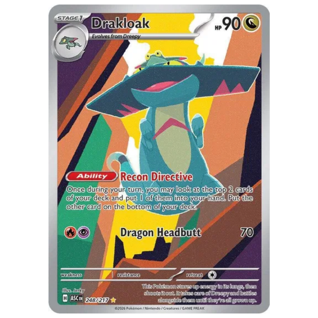 Drakloak Ascended Heroes Illustration Rare • 248/217 Holofoil