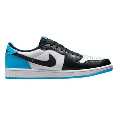 Air Jordan 1 Retro Low OG Black Dark Powder Blue (Mens)