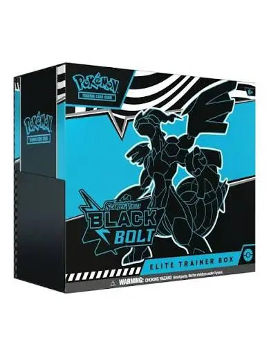 Pokemon Scarlet & Violet Black Bolt - Elite Trainer Box
