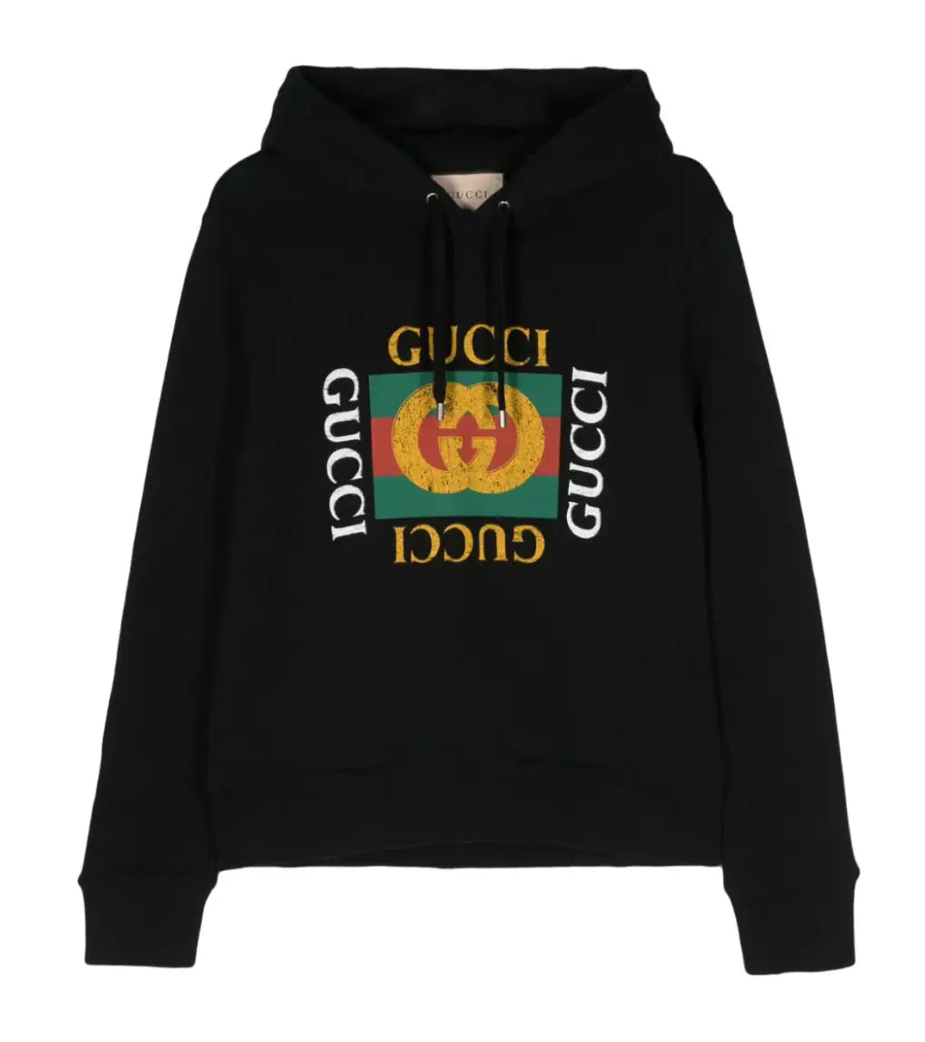 Gucci Interlocking-G cotton hoodie