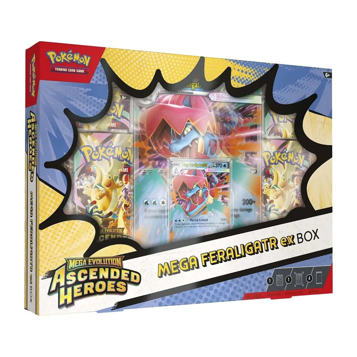 Pokemon Mega Evolution - Ascended Heroes (Mega Feraligatr ex Box)