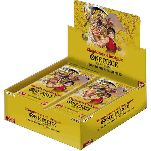 One Piece TCG OP-04 Kingdoms of Intrigue Booster Box