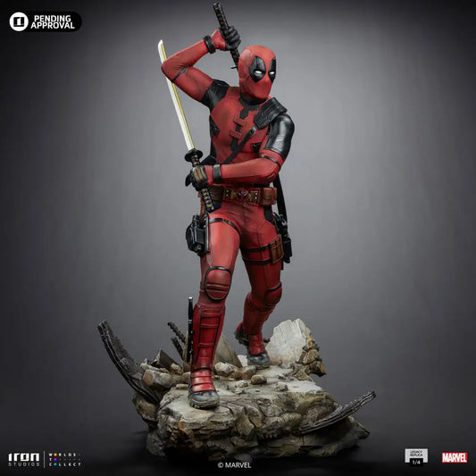 Iron Studios Deadpool D&W Legacy Replica 1/4 Scale Statue