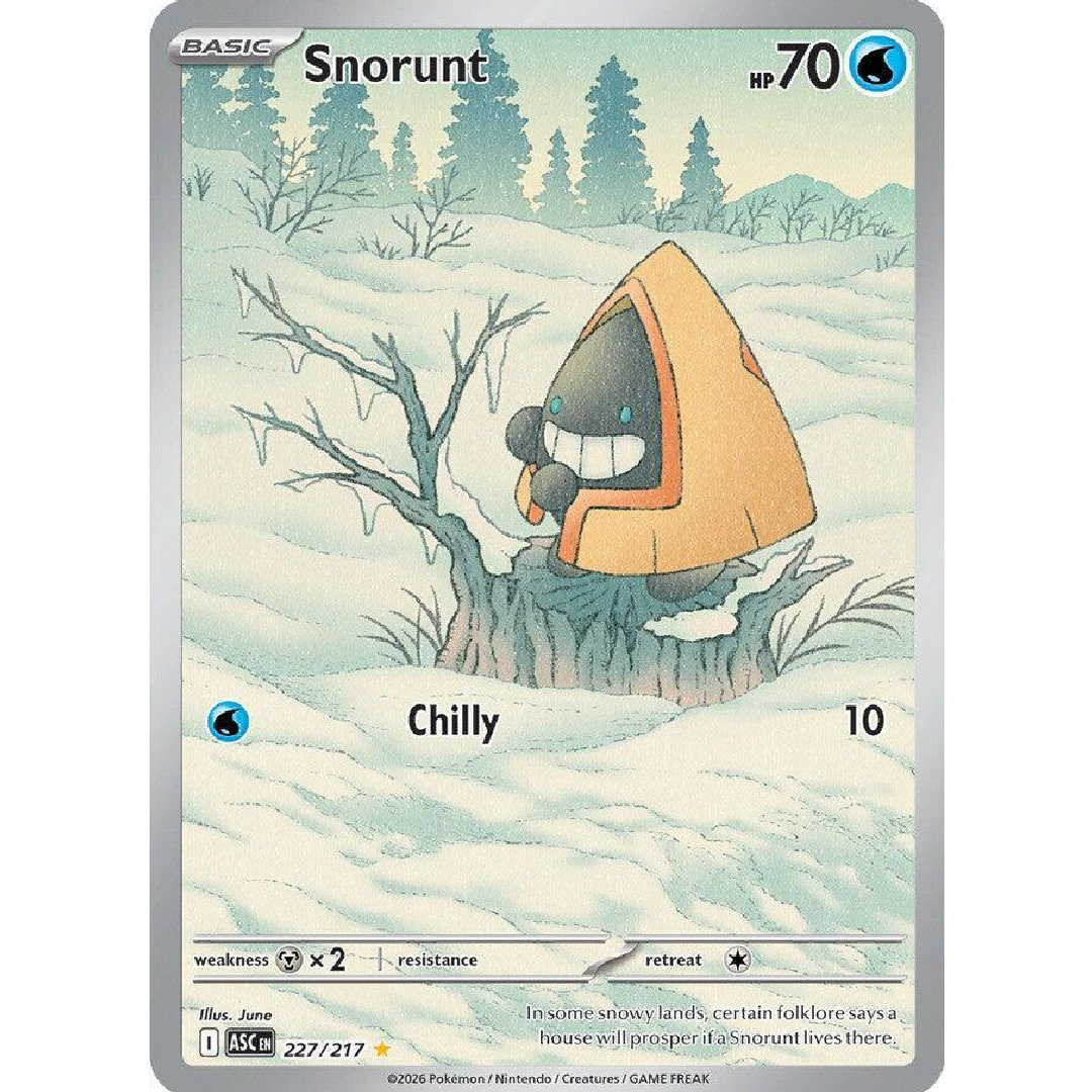 Snorunt Ascended Heroes Illustration Rare • 227/217 Holofoil