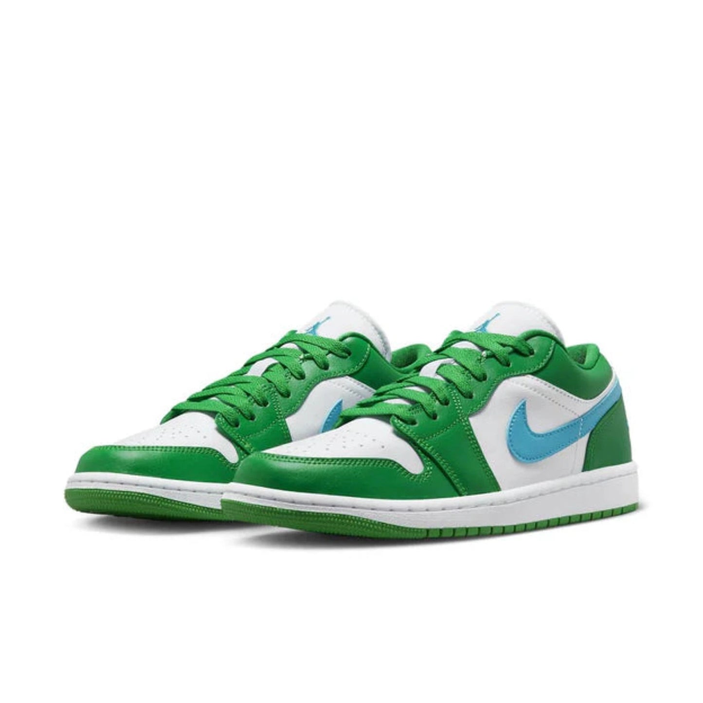 Air Jordan 1 Low Lucky Green Aquatone (Womens)