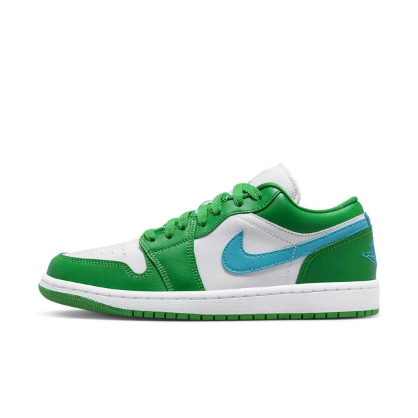 Air Jordan 1 Low Lucky Green Aquatone (Womens)