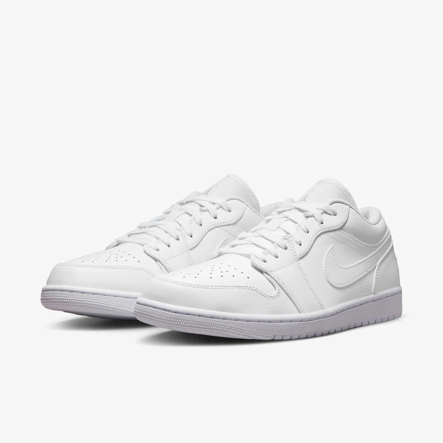 Air Jordan 1 Low Triple White (Mens)