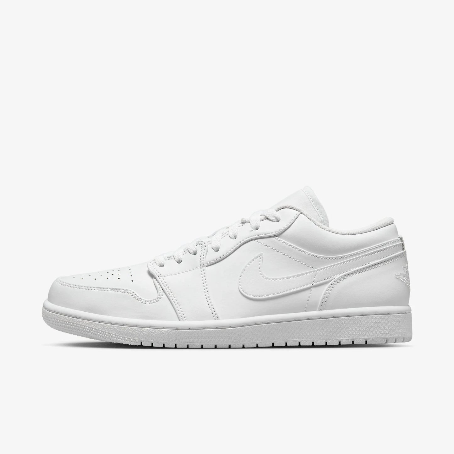 Air Jordan 1 Low Triple White (Mens)