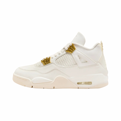 Air Jordan 4 Sail Metallic Gold