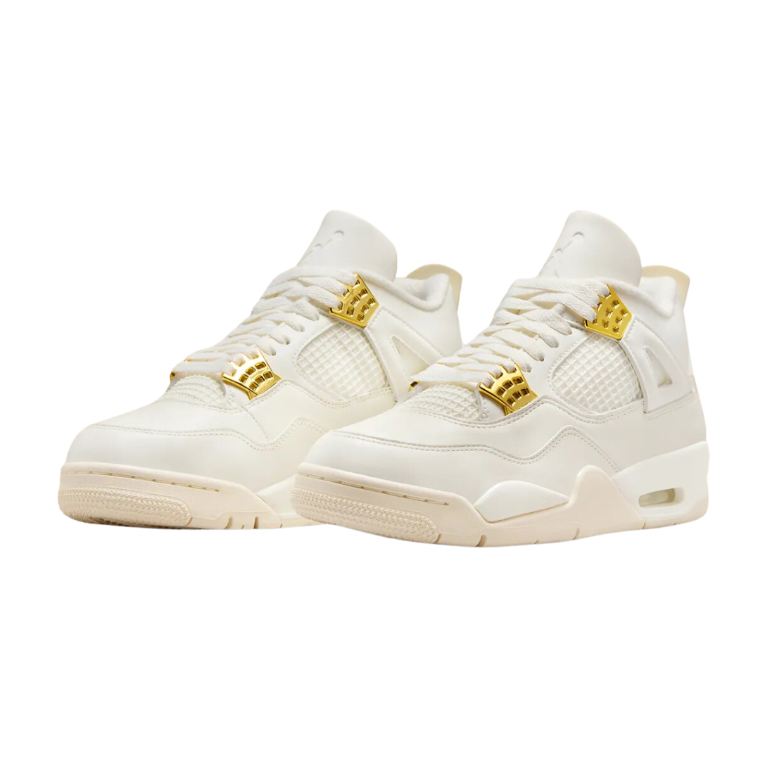 Air Jordan 4 Sail Metallic Gold