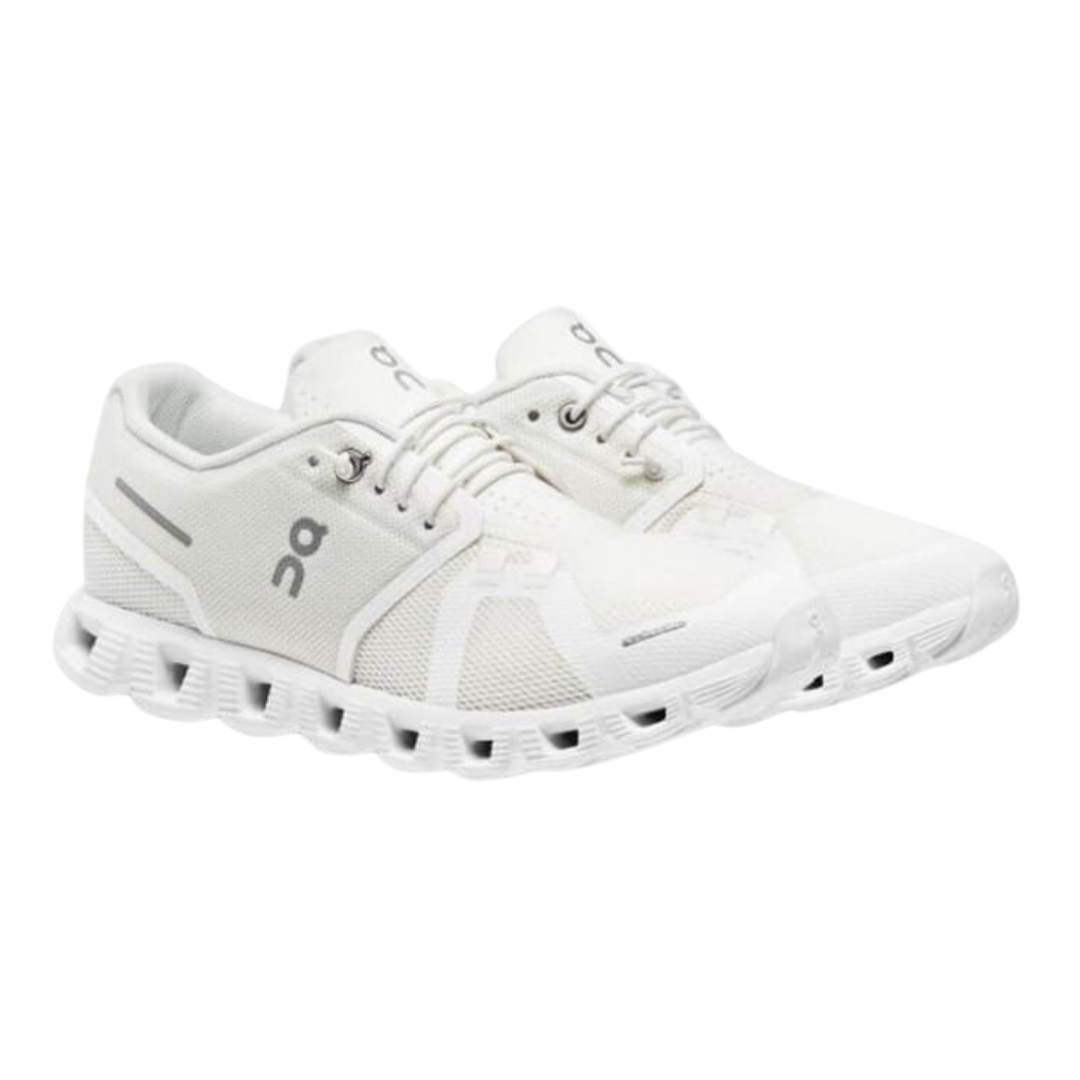 On Cloud 5 All White (Womens)