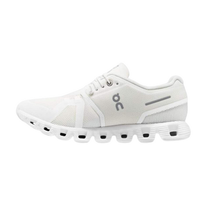 On Cloud 5 All White (Womens)