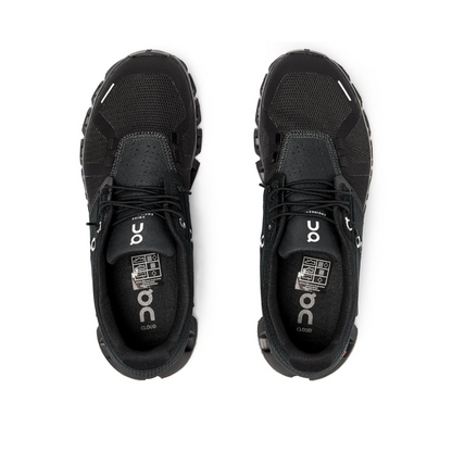 On Cloud 5 All Black (Womens)