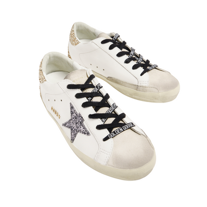 Golden Goose Glitter Star & Spur Super Star (Womens)