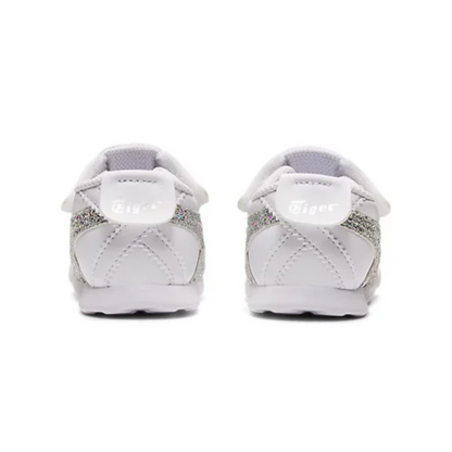 Onitsuka Tiger Mexico 66 White Silver Glitter Kids