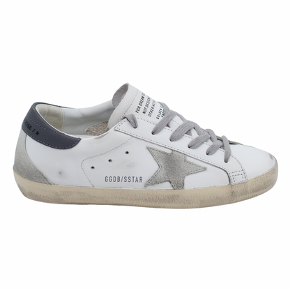 Golden Goose Grey Suede Star Super Star (Mens)