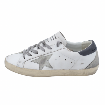 Golden Goose Grey Suede Star Super Star (Womens)