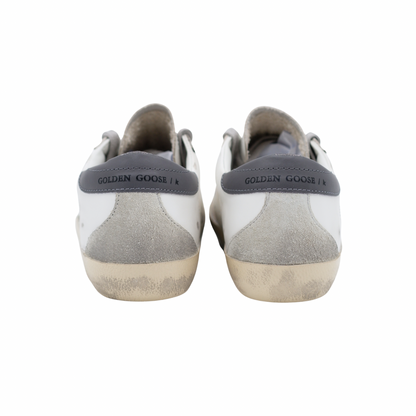 Golden Goose Grey Suede Star Super Star (Womens)