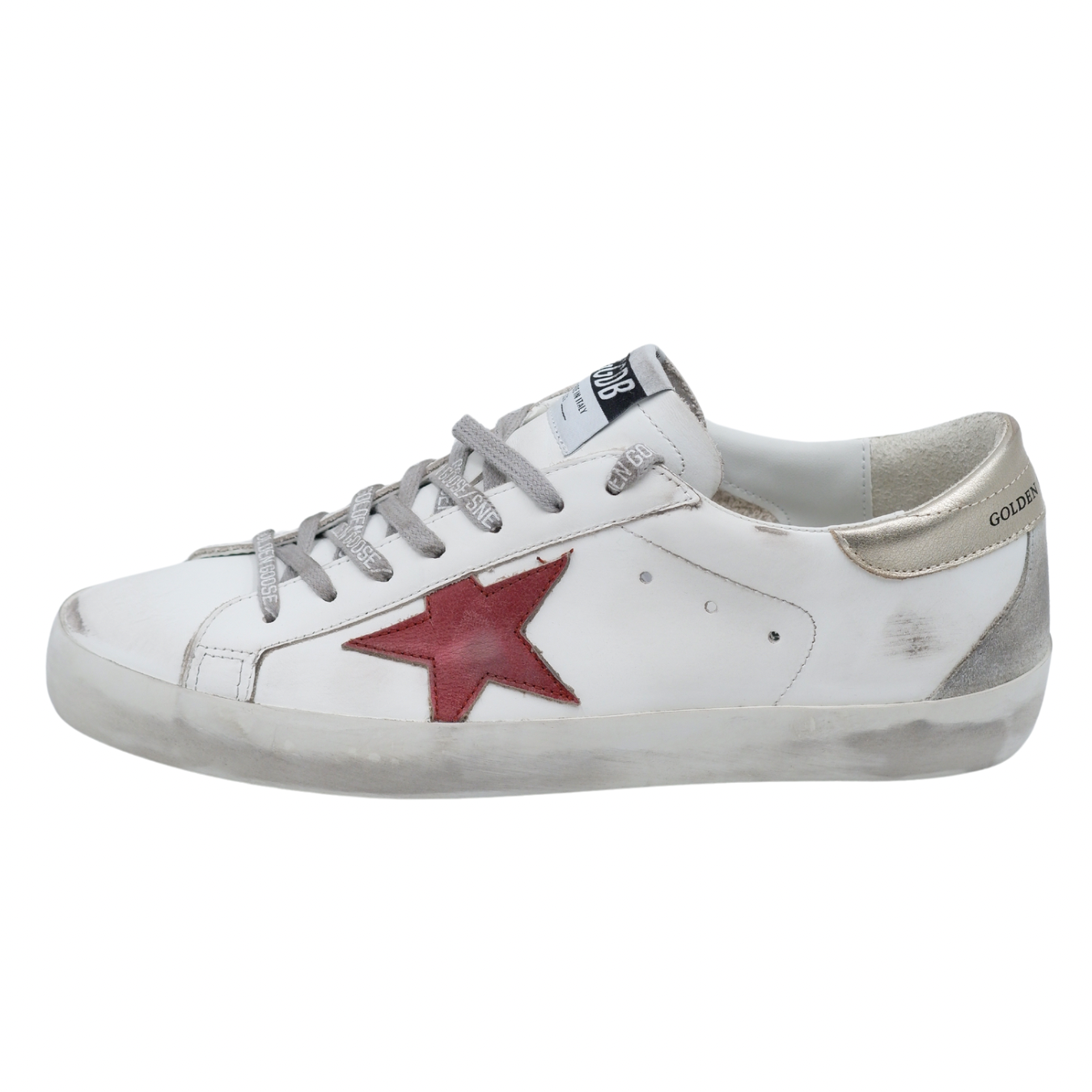 Golden Goose Red Star Super Star (Mens)