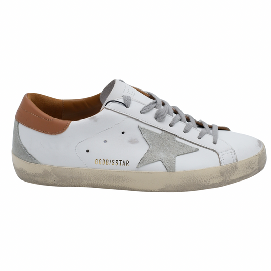 Golden Goose Super Star White Brown (Mens)