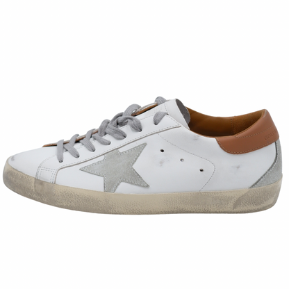 Golden Goose Super Star White Brown (Mens)