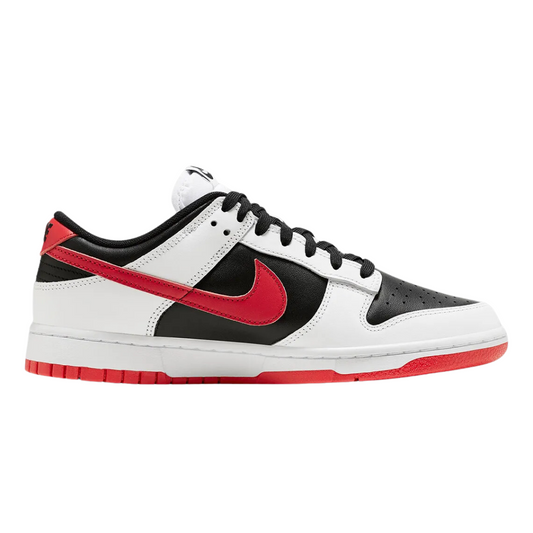 Nike Dunk Low White Black Red