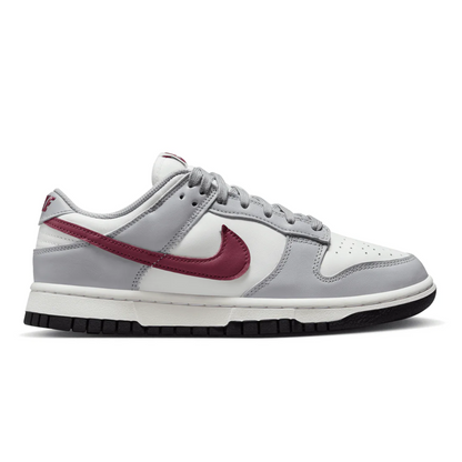 Nike Dunk Low Grey Team Red Womens