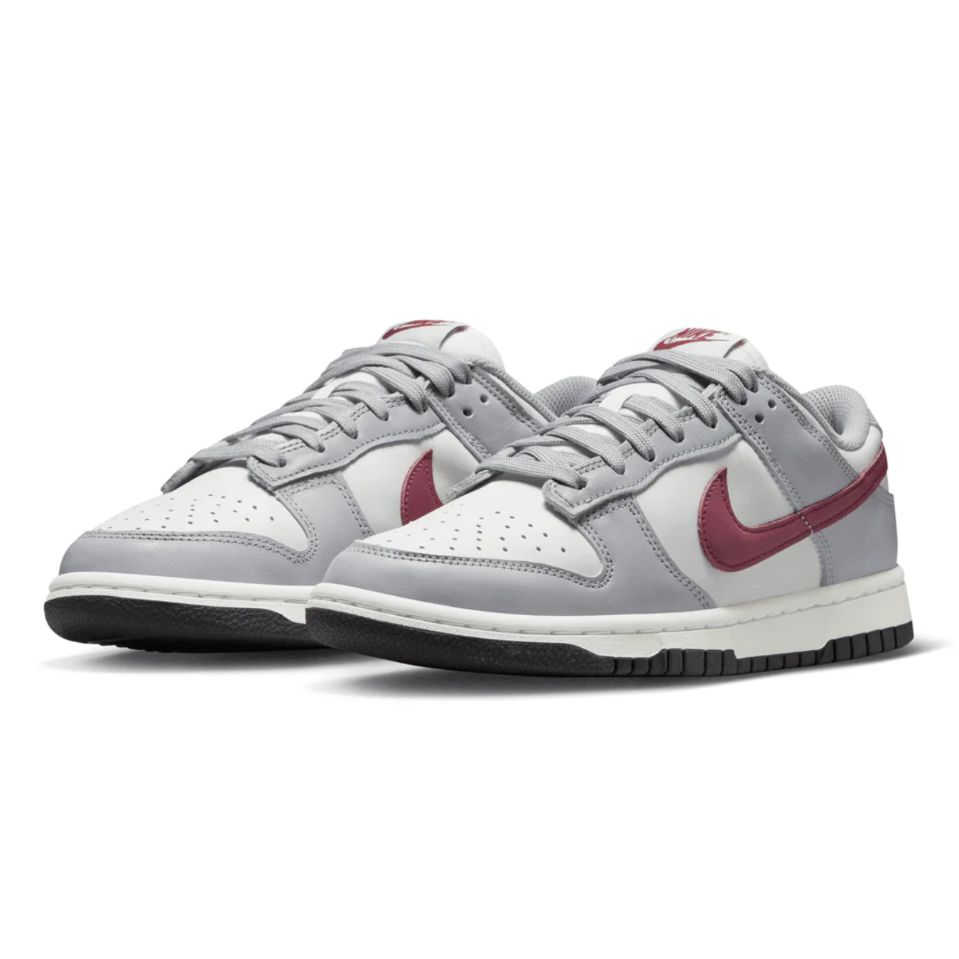 Nike Dunk Low Grey Team Red Womens