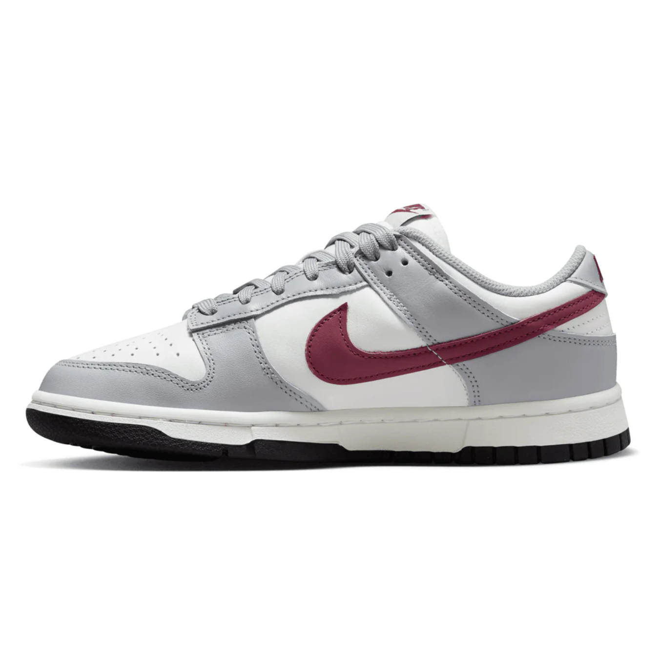 Nike Dunk Low Grey Team Red Womens