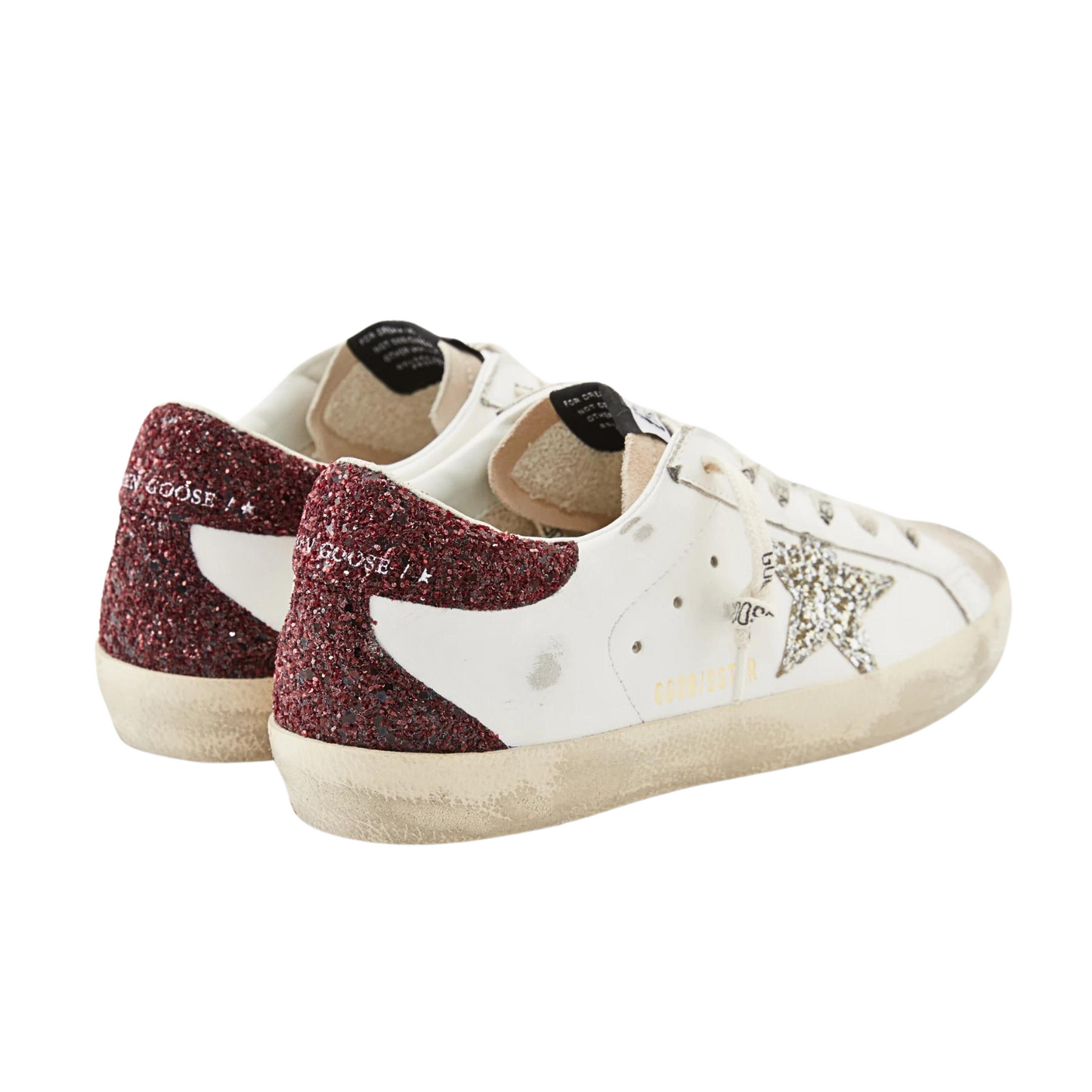 Golden Goose Superstar White Bordeaux (Womens)