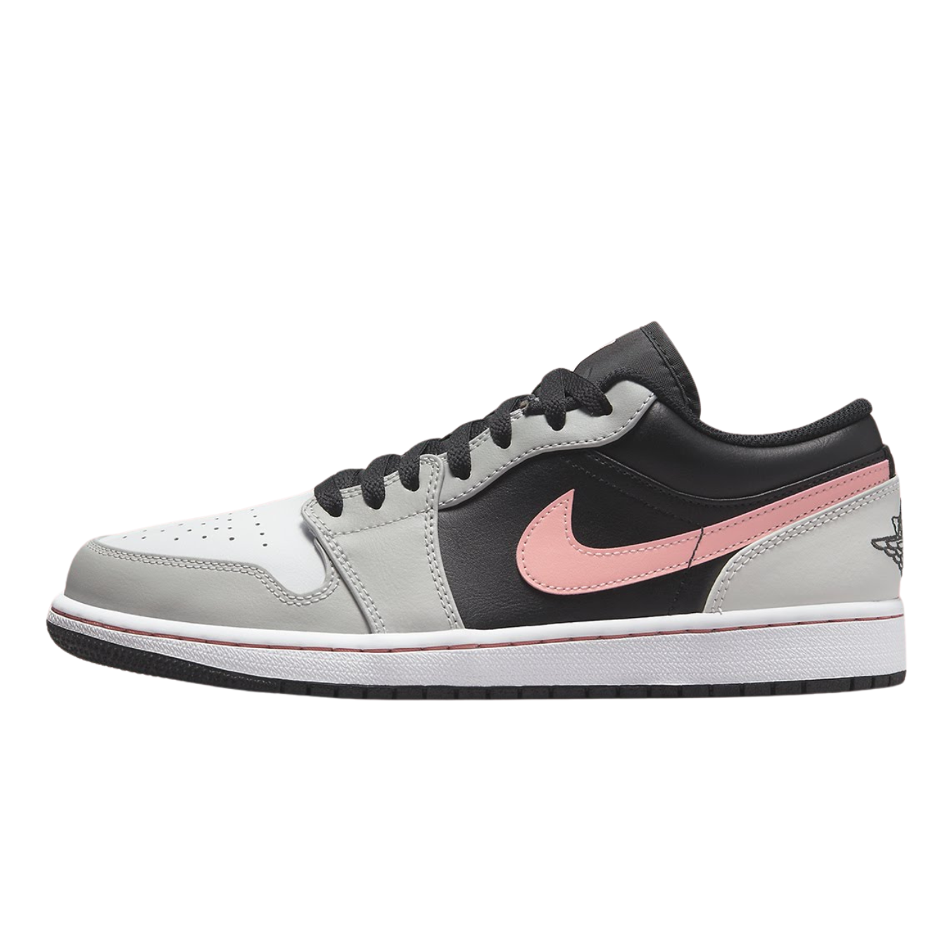 Air Jordan 1 Low Black Grey Pink