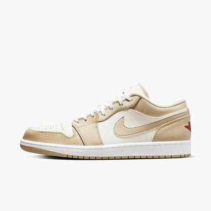 Air Jordan 1 Low SE Sail Rattan University Red