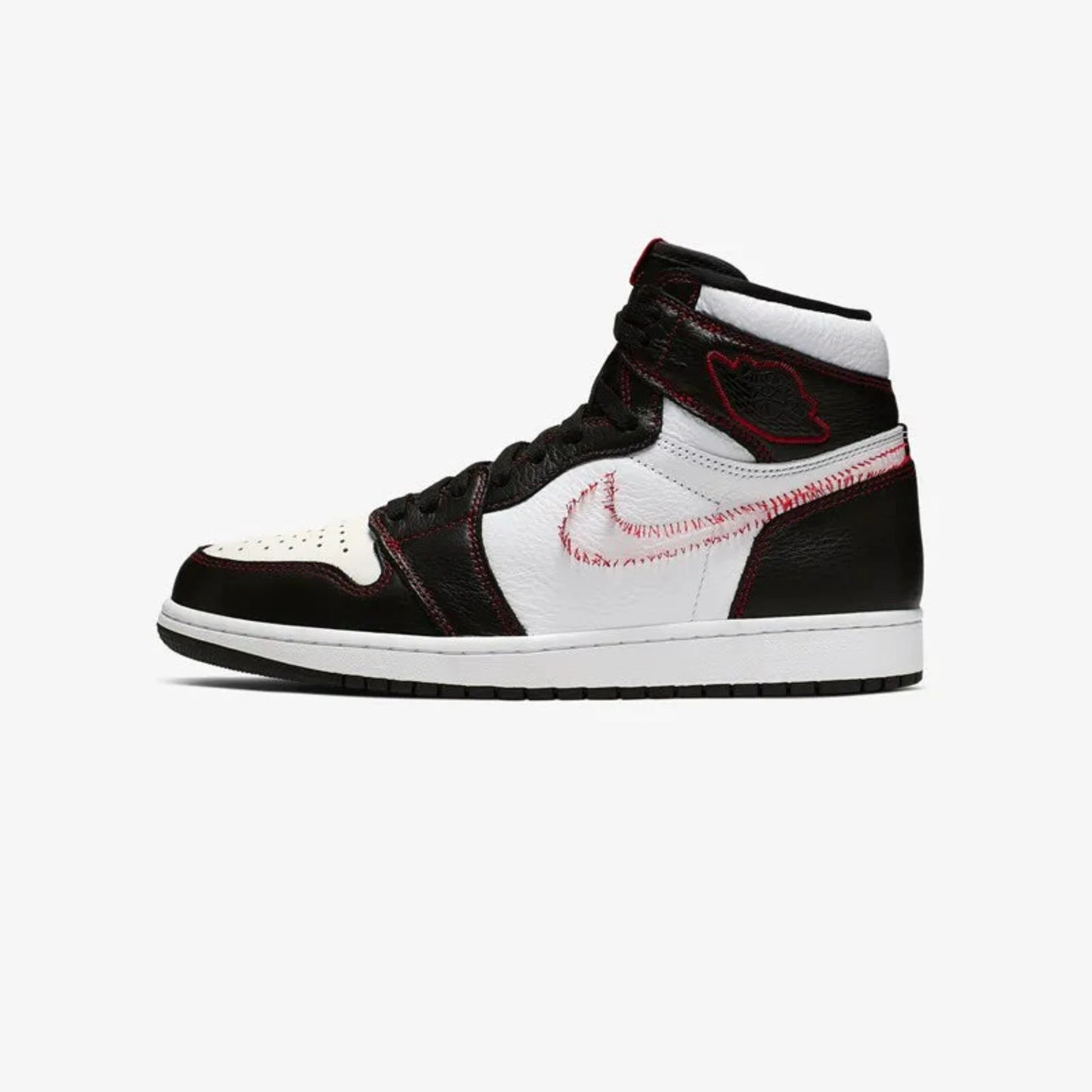 Air Jordan 1 Retro High Defiant White Black Gym Red