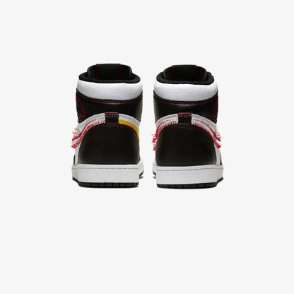 Air Jordan 1 Retro High Defiant White Black Gym Red