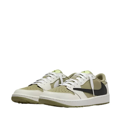 Air Jordan 1 Retro Low Golf Travis Scott Neutral Olive