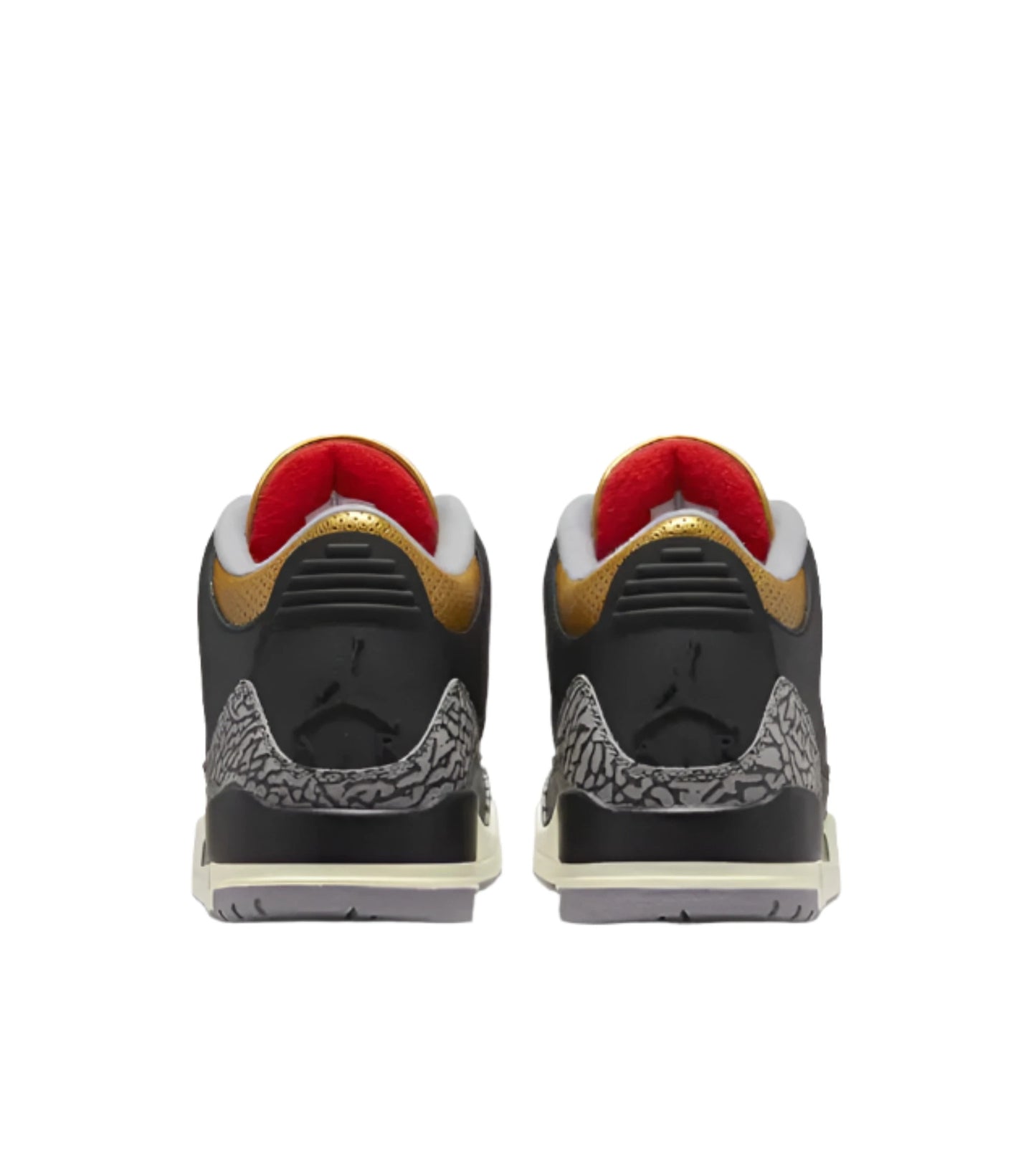 Air Jordan 3 Retro Black Cement Gold  (Womens)