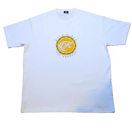 KITH L.A Mosaic Tee - White