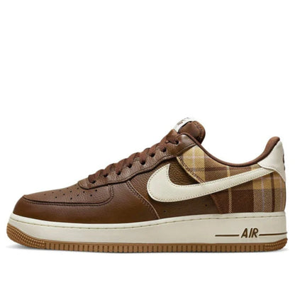 Nike Air Force 1 Low Cacao Plaid