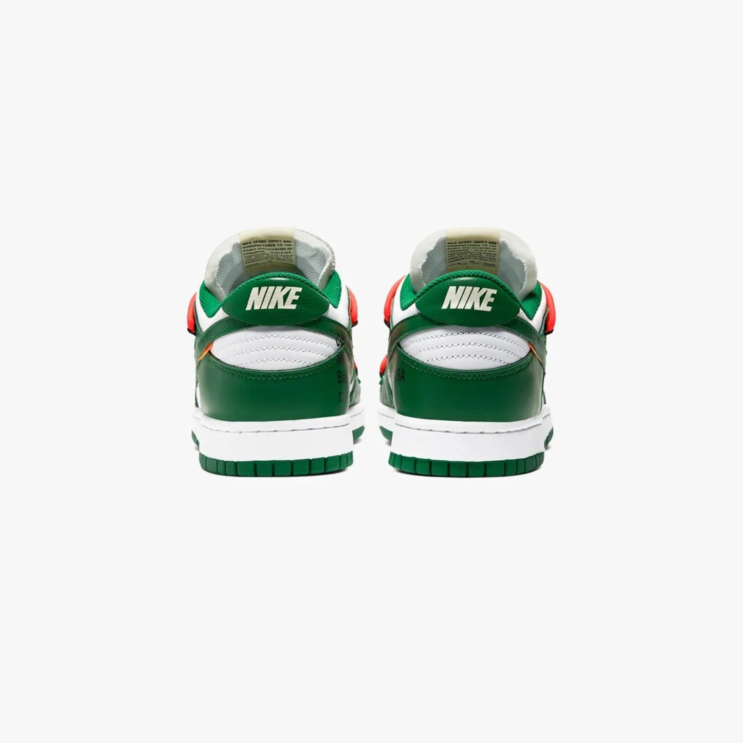 Off-White x Nike Dunk Low Pine Green