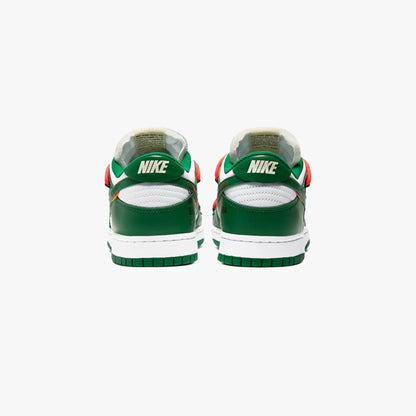 Off-White x Nike Dunk Low Pine Green