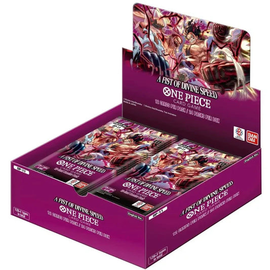 One Piece TCG OP-11 A Fist Of Divide Speed Booster Box