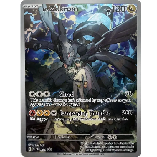 N's Zekrom Mega Evolution Promos Promo • 031 Holofoil