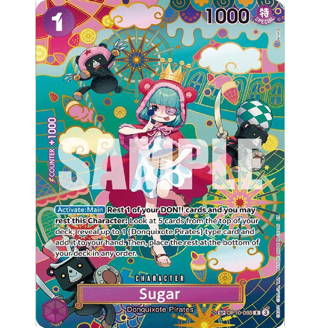Sugar (SP Ver.) (JP) The Azure Sea's Seven R • OP10-065 Foil