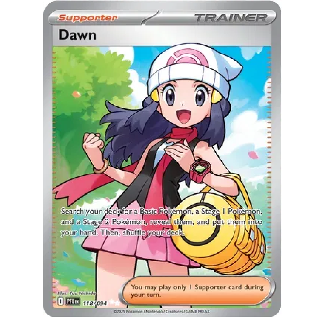 Dawn Phantasmal Flames Ultra Rare • 118/094 Holofoil