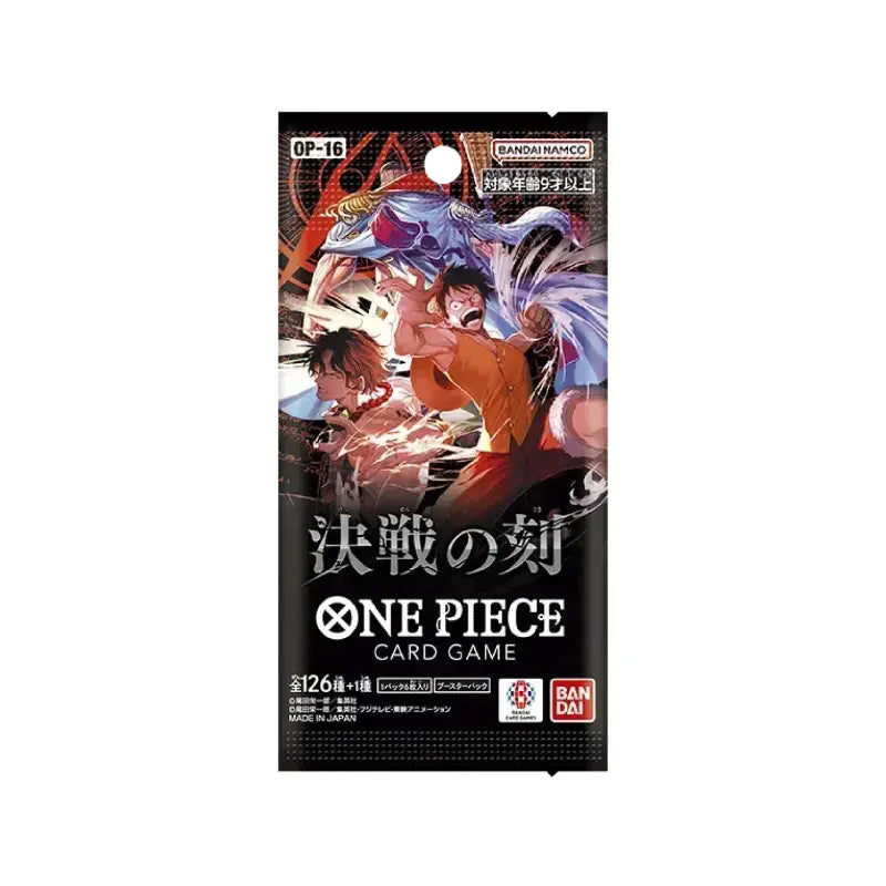 One Piece TCG The Moment of Decisive Battle (OP-16) Booster Packs