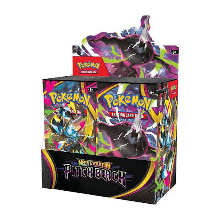 Pokemon TCG Mega Evolutions Pitch Black - Booster Box