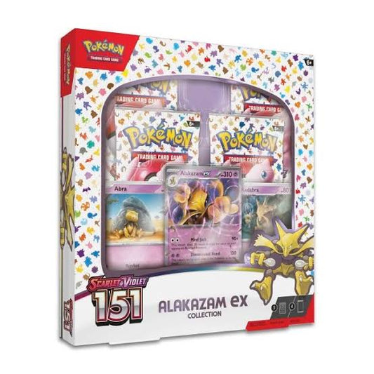 Pokemon TCG Scarlet & Violet 151 Alakazam ex Collection Box