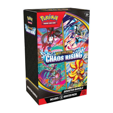 Pokémon TCG Mega Evolution Chaos Rising Booster Bundle