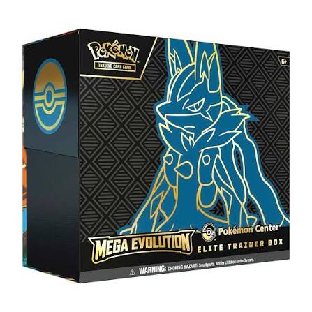 Pokémon TCG Mega Evolution Lucario - Elite Trainer Box
