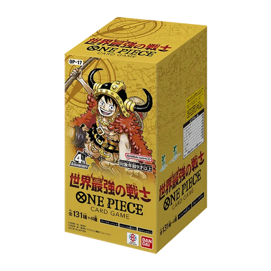 One Piece OP-17 The Worlds Strongest Warriors - Booster Box